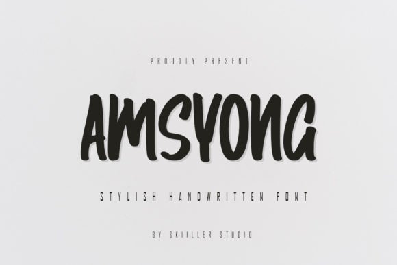 Amsyong: A Playful Display Font for Child-Friendly Digital Experiences