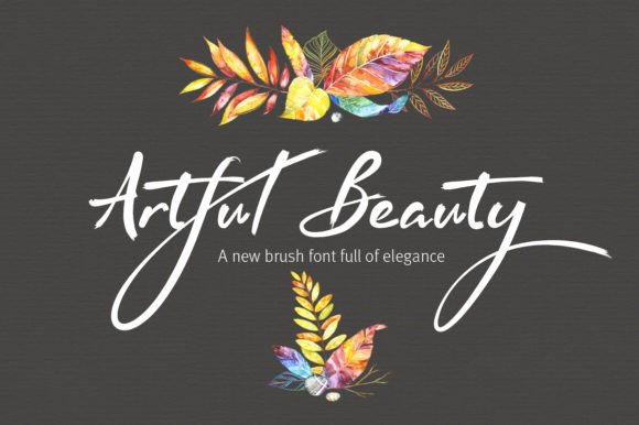 Artful Beauty: A Display Font for Elegant Editorial Design