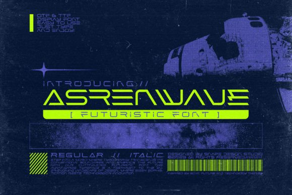 Asrenwave: A Display Font That Breathes Life Into Editorial Moments