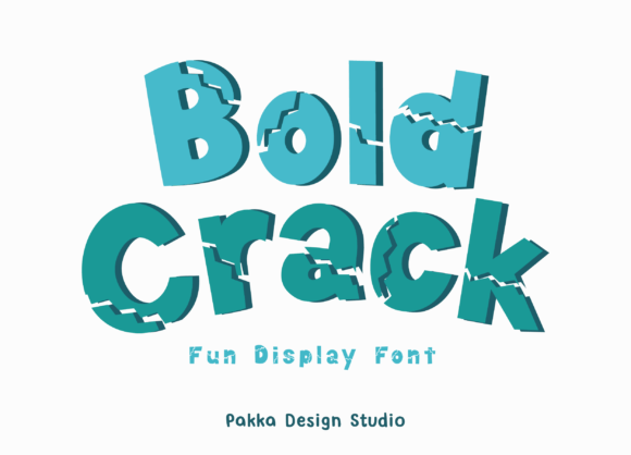 Bold Crack Font: A Striking Display Typeface for Small Business Branding