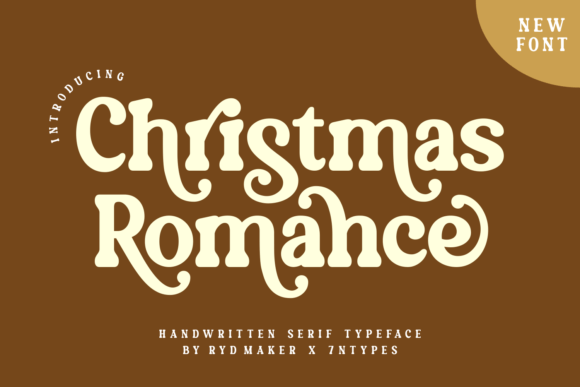 Christmas Romance: A Display Font That Feels Like Holiday Magic