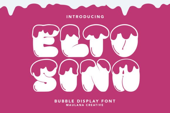 Eltosina: A Playful Display Font That Delivers Personality
