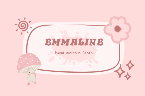Emmaline: A Bold, Playful Display Font That Elevates Your Brand