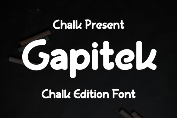 Gapitek: A Friendly Display Font That Feels Like a Warm Welcome