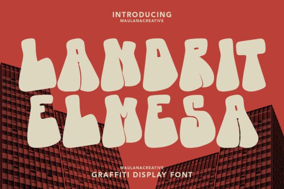 Landrit Elmesa: A Bold Display Font for Digital Branding
