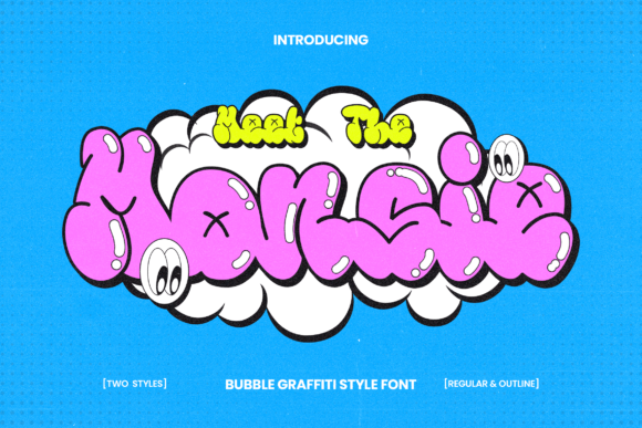 Monsie: A Bold Display Font for Digital Brand Identity