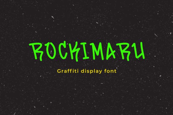 Rockimaru: A Bold, Street-Style Display Font for Handmade Makers