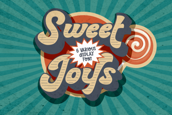 Sweet Joys Font: A Bold, Retro Script for Memorable Branding