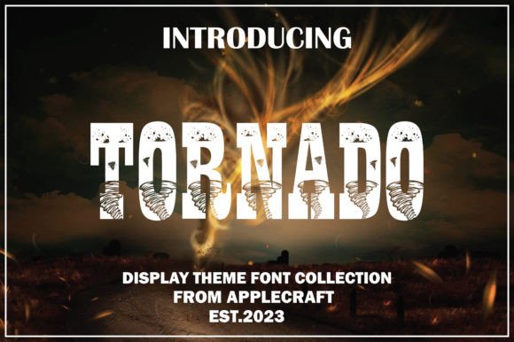 Tornado Font: A Bold, Friendly Display Typeface for Small Business Branding