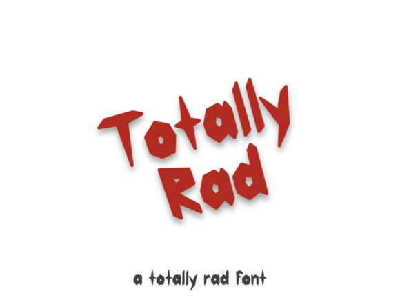 Totally Rad: A Display Font with Personality