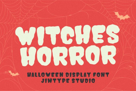 Witches Horror Font: Your Bold, Spooky Display Typeface for Halloween Campaigns